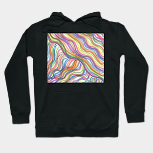 Rainbow Abstract Octopus Hoodie